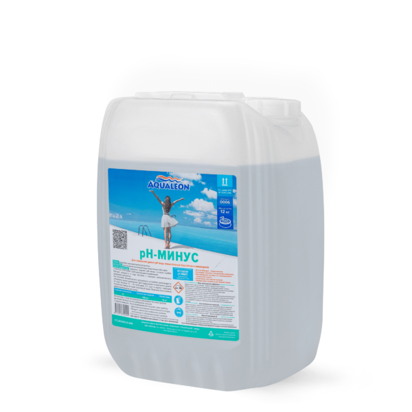 Aqualeon pН-минус жидкий 12 кг уп40 0006 00007