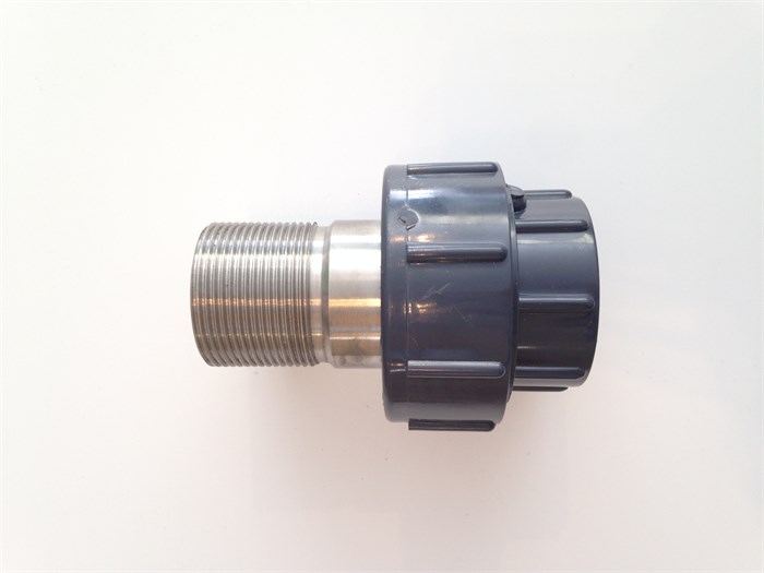 Xenozone ПВХ Муфта разборная американка 63 с нерж. вставкой 2" ТО.00.4 17051