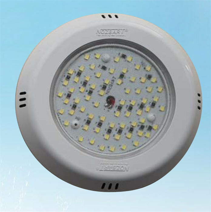 Nozbart Светильник накладной MINI круг ABS-пласт (12В,18Вт,66LED,1980лм, хол.белый,6500К) MNIA-101 74431