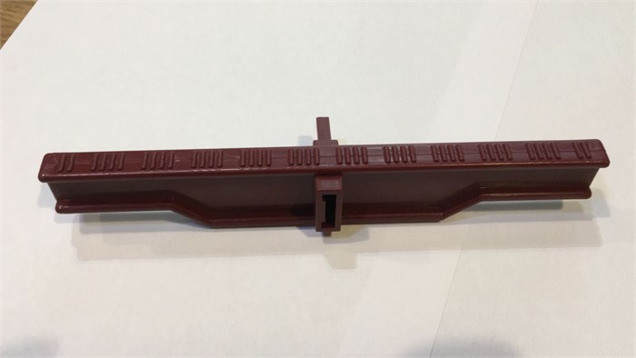 *SALE* ПТК Решетка переливная 195х22 цветная 1 замок (красная) 17679