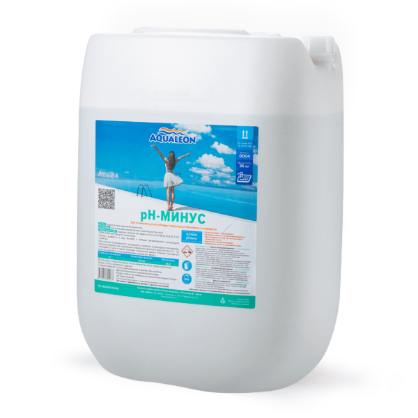Aqualeon pН-минус жидкий 35 кг 30 л 0004 00005