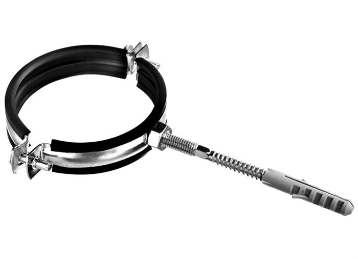 Хомут для трубы 20 мм 1/2" (шпилька с дюбелем) 83808