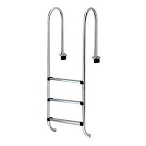 HT Лестница CLASSIC 3 ступени с антислипом AISI-304 MU315-SR 17086