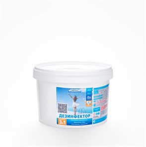 Aqualeon Дезинфектор МСХ КД (в таблетках 20 г) 1,5 кг уп8 0029 00031