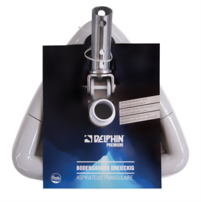 CF Щетка пылесос треугольная для дна 2500106DP 83800