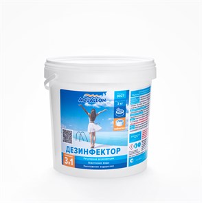 Aqualeon Дезинфектор МСХ КД (в таблетках 200 г) 3 кг 0027 00026