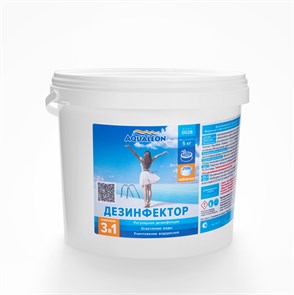 Aqualeon Дезинфектор МСХ КД (в таблетках 200 г) 5 кг 0028 00025