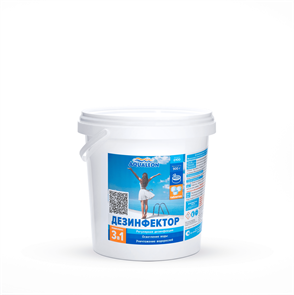 Aqualeon Дезинфектор МСХ КД (в таблетках 20 г) 0,9 кг уп6 0100 81981